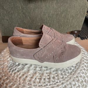 Frye Suede Slip-On Sneakers